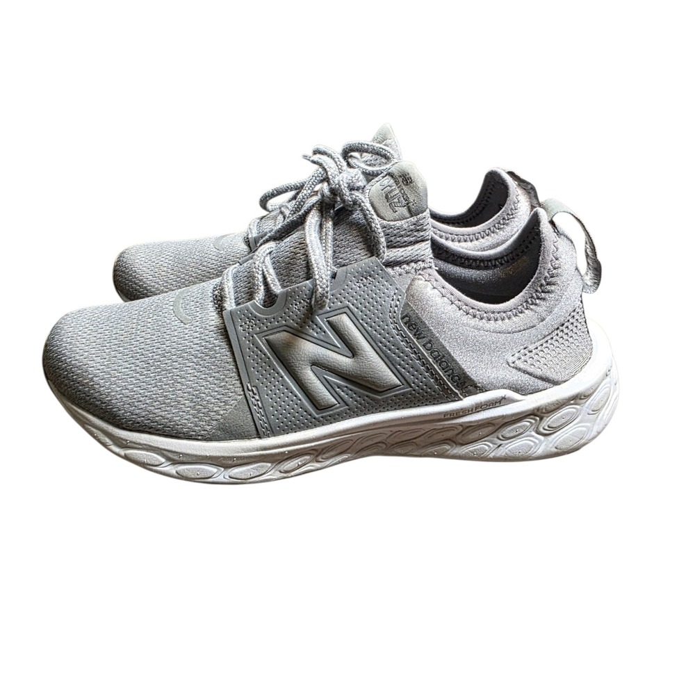 New Balance Fresh Foam Cruzv3 Shadow Grey Running Shoes Womens 8.5 Mens 7